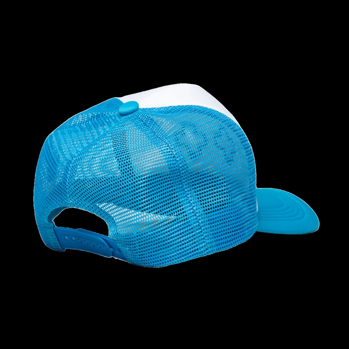Blue & White Foam Trucker Hat