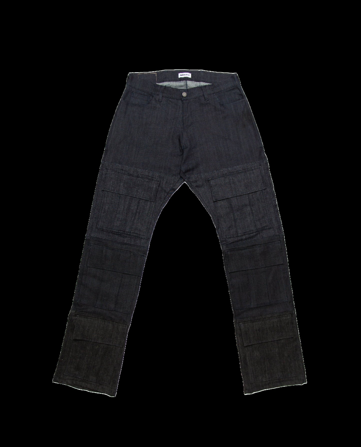 Denim Cargo Pants