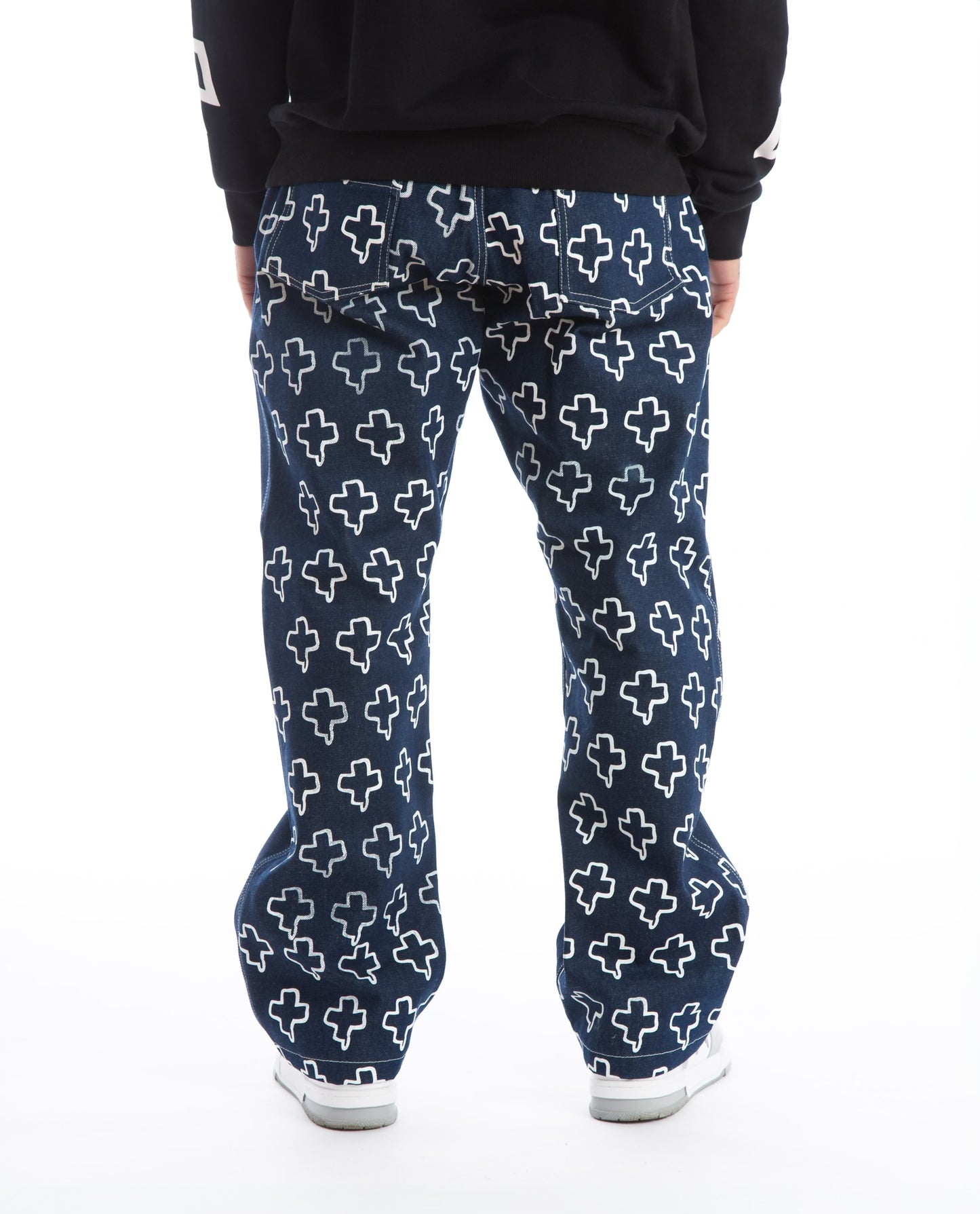 Screenprint Denim Jeans