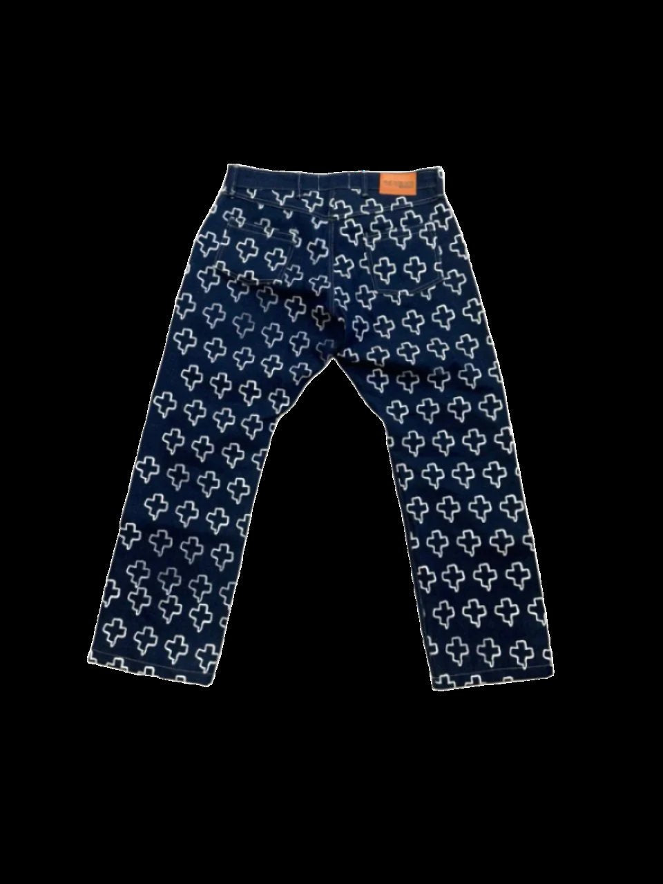 Screenprint Denim Jeans